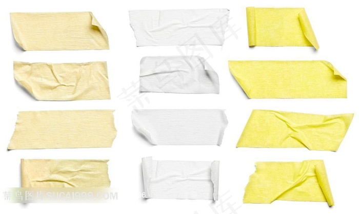 吊牌和便签系列 - 各种各样的便签