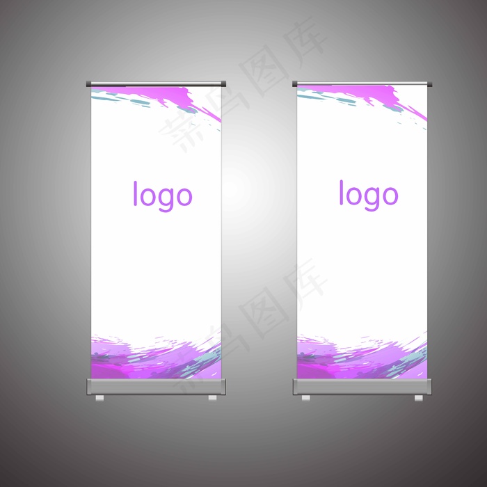 易拉宝样机 易拉宝效果图