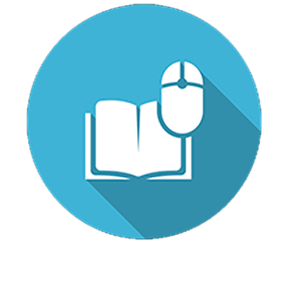 书本与鼠标图标电子化素材