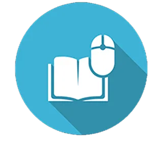 书本与鼠标图标电子化素材