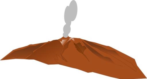 火山 PNG免抠(600x323)
