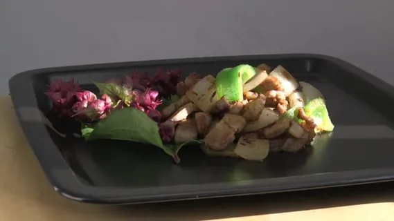 孜然, 猪肉, 食物, 肉, 胡椒, 切, 晚餐, 盘子