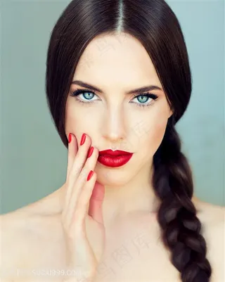 时尚化妆性感美女特写高清图片