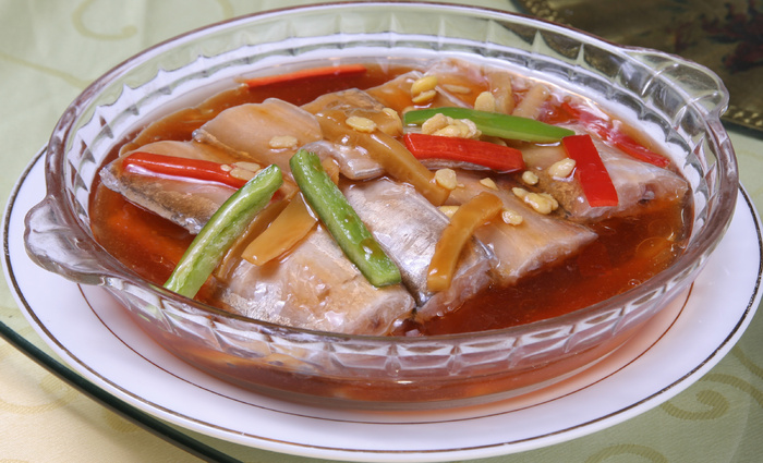 半煎煮牙带鱼26元