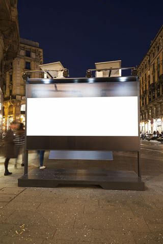 灯箱样机 路边广告牌 大屏广告 (5)