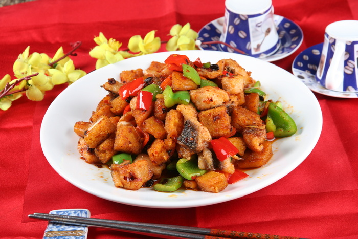 金饼鱼丁 (5)