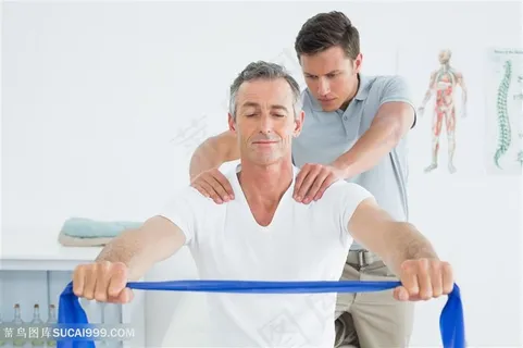 身体按摩的人物