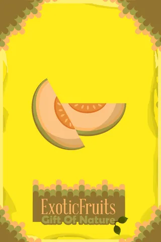 自然风景动物植物扁平矢量插画