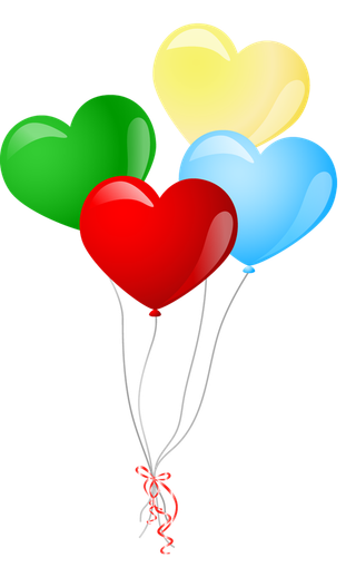 气球爱心情人节