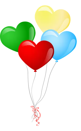 气球爱心情人节