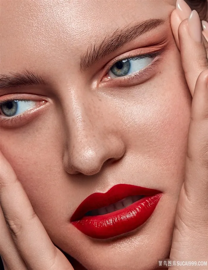 化妆品模特美容