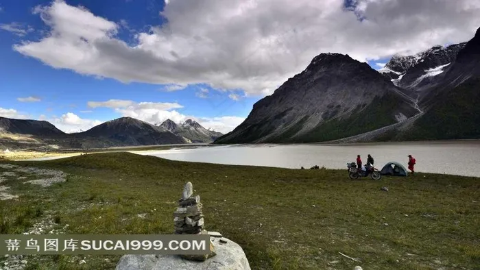 西藏然乌湖风景图片