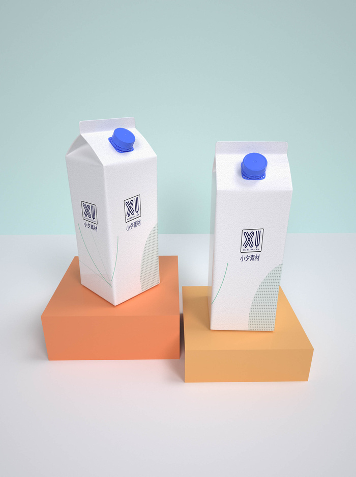 包装智能贴图样机VI效果PSD素材