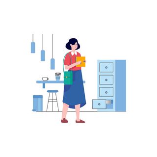 扁平化人物场景办公互联网等距ai矢量设计网页海报UI素材插画