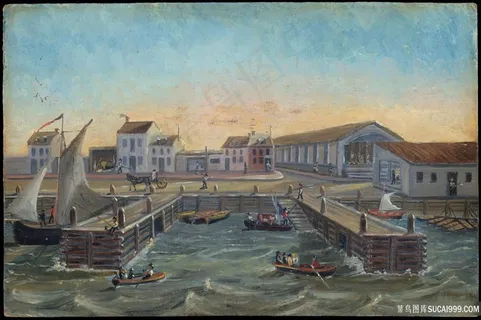 威廉・查普尔,旧渡轮楼梯 威廉・查普尔,旧渡轮楼梯