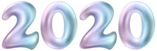 2020 年 PNG免抠(600x195)