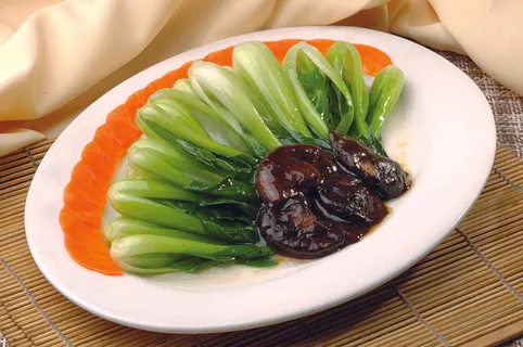 香菇菜心  12元 香菇菜心  12元