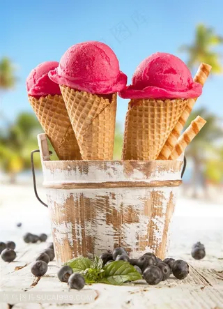 冰淇淋广告设计模板糕点图片