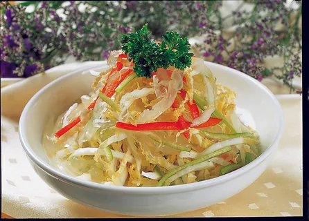 0911LCS-012菜心拌海蜇18元份 0911LCS-012菜心拌海蜇18元份