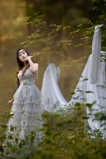 摄影图片人物美女模特照片