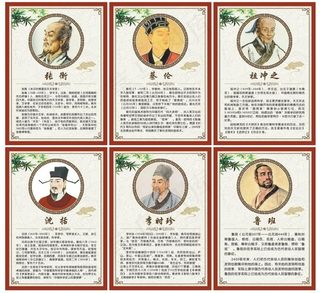 文化展板 中国古代名人挂画 西方古代名人挂画 校园展板01