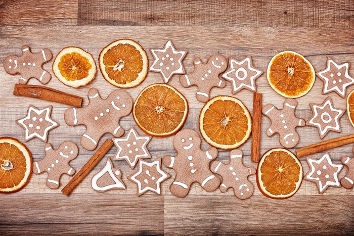 美食姜饼人图片