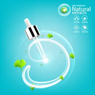 设计广告化妆品素材