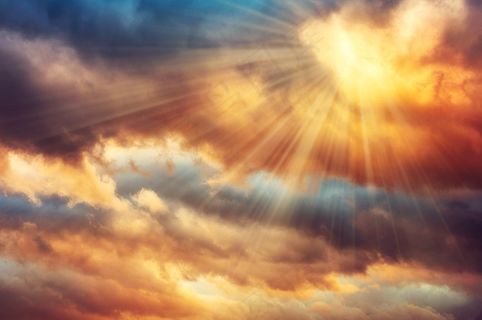 阳光普照的图片