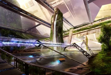 玄幻画风游戏场景画面创意高清图片 玄幻画风游戏场景画面创意高清图片
