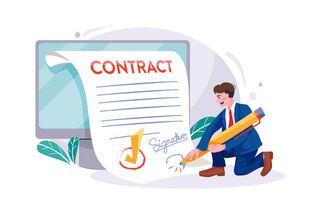 扁平化人物场景办公互联网等距ai矢量设计网页海报UI素材插画