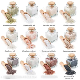 各种食材调料粉末高清图