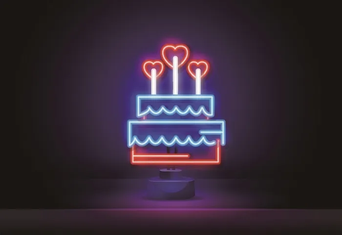 简洁霓虹灯设计图片eps,ai矢量模版下载