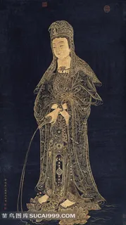 观音大士像素材图片