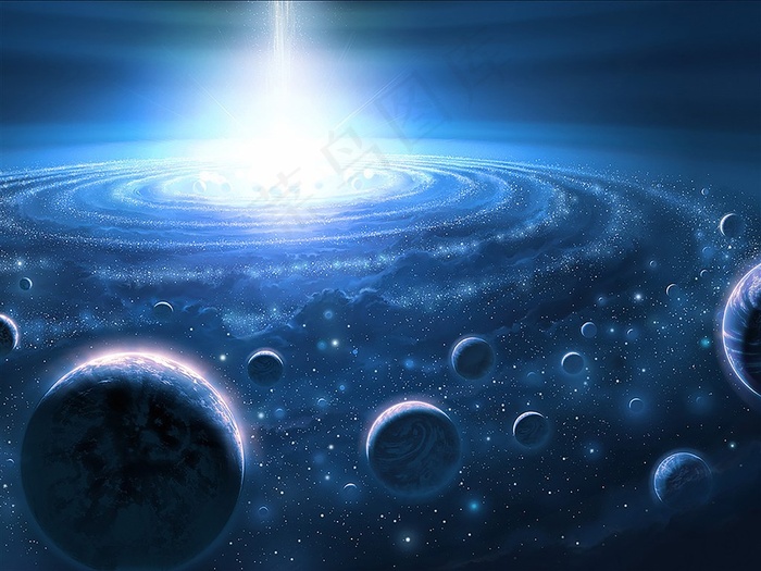 宇宙中的星球