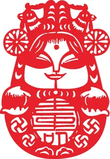 红色喜庆简约风春节窗花剪纸邮票吉祥如意恭喜发财喜鹊过年大吉娃娃矢量图 红色喜庆简约风春节窗花剪纸邮票吉祥如意恭喜发财喜鹊过年大吉娃娃矢量图