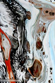 抽象时尚大理石艺术画