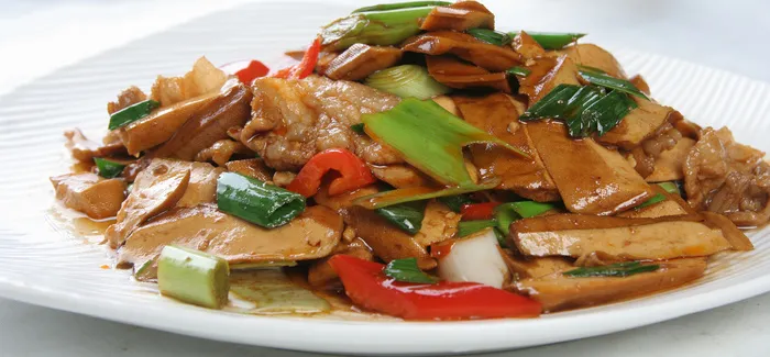 茶香干炒肉 16元