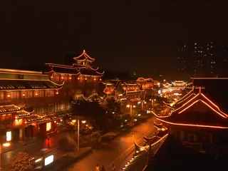 高清城市夜景风景