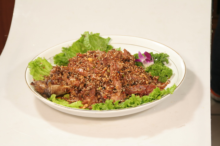 44 香酥羊腿 菜香谭