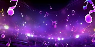 音乐会狂欢炫紫色背景