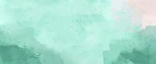 绿色水彩斑驳背景