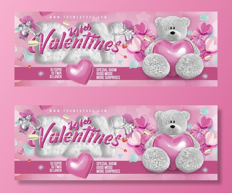 2.14情人节爱情psd模式