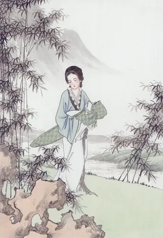 古代美女高清图素材图片格式  (18)