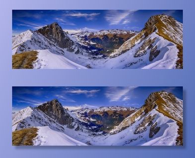 冬天自然背景风景