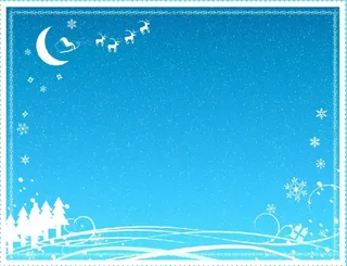 圣诞节冬天背景风景