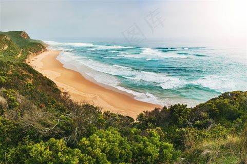 高清唯美海滩海岸风景图片