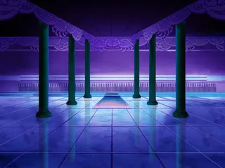 魔王宫殿动画场景图片