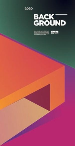 炫彩几何图形背景 几何艺术设计