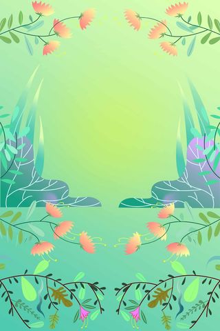 绿色背景 绿色海报背景