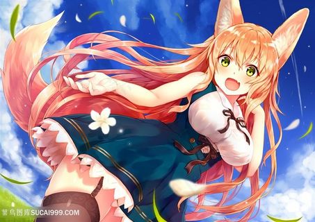 二次元可爱日本女生漫画图片